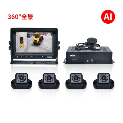 360全景行人车辆侦测预警系统