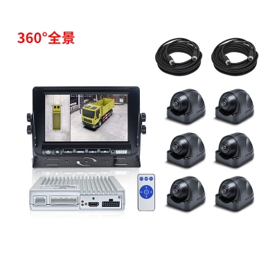 6路360°全景系统不带AI功能