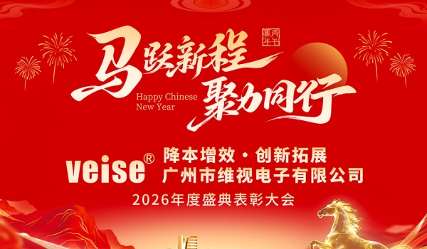 马跃新程 &middot; 聚力同行 - 广州市维视电子有限公司2026年度盛典大会
