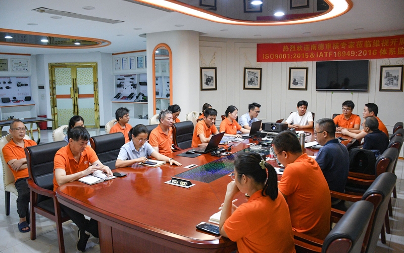 公司顺利通过 ISO9001:2015 及 IATF16949:2016 监督审核 质量管理体系持续有效运行
